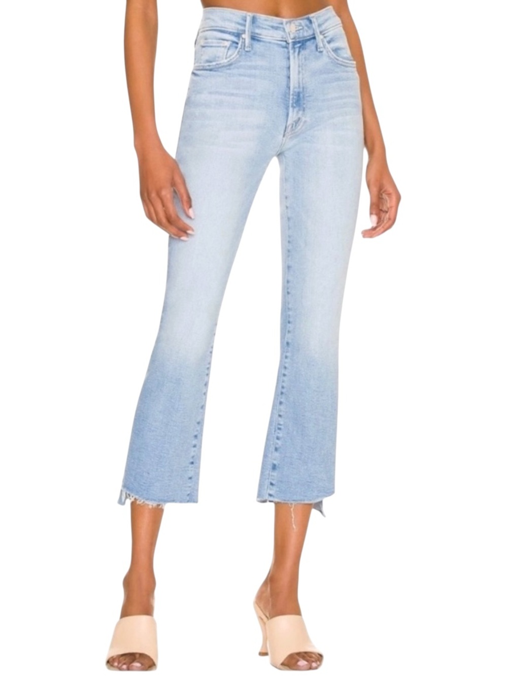 MOTHER The Insider Crop Step Fray Limited Edition Jeans 25